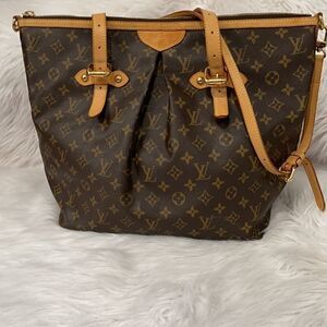 Louis Vuitton Monogram Palermo GM Shoulder Tote Bag - Discontinued, Authentic